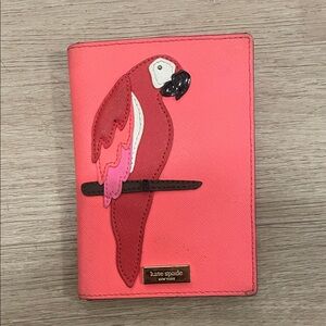 Kate Spade Coral Parrot Clutch